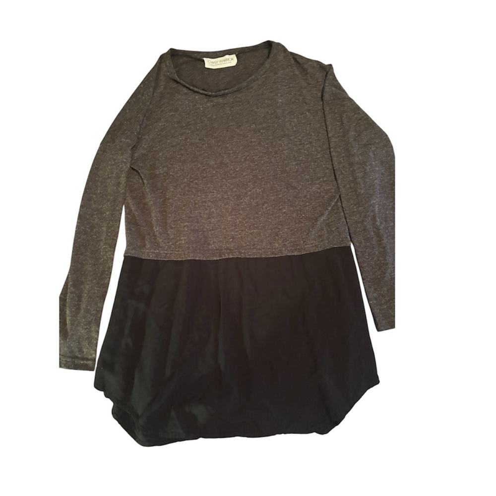 Gypsy Warrior Charcoal Long Sleeve Top